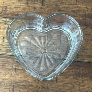 Clear Heart Trinket Dish